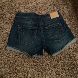 True Religion jean shorts